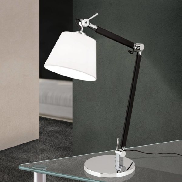 Orion Lampe de bureau en tissu flexible Leandro Orion