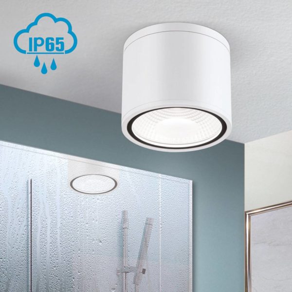 Orion Spot plafond LED Sputnik IP65 Ø 14