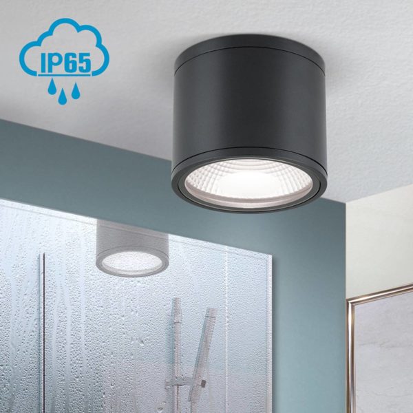 Orion Spot plafond LED Sputnik IP65 Ø 14