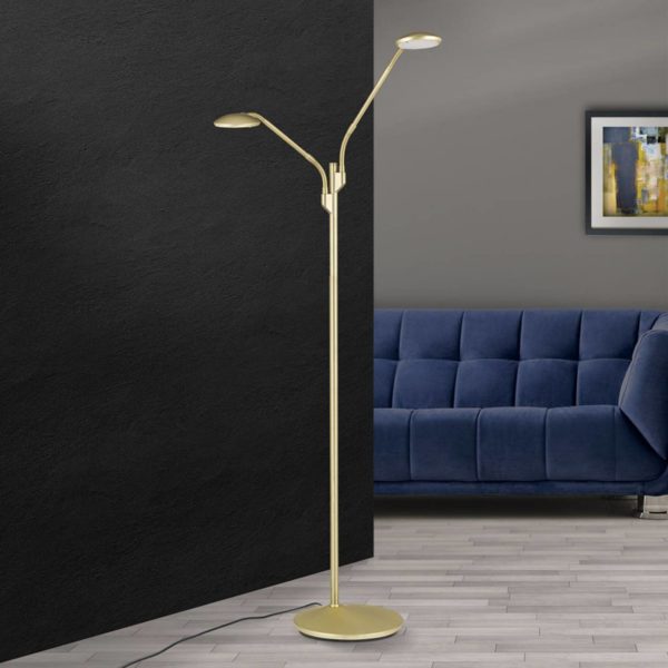 Orion Lampadaire LED Cobra à 2 lampes