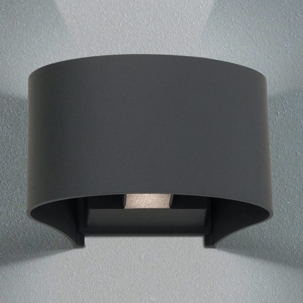 Orion Applique d’extérieur LED Greta up/down