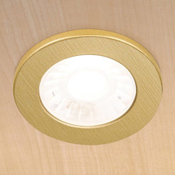 Orion Spot encastré meuble LED Artist lot de 3 laiton Orion