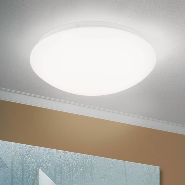 Orion Plafonnier LED Nedo bombé, Ø 28,5 cm Orion