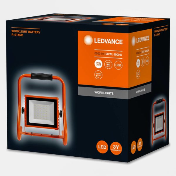 LEDVANCE Worklight Battery Lampe de travail LED 20 W LEDVANCE