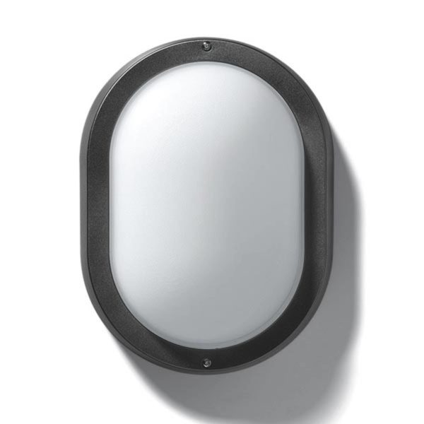 Performance in Lighting Applique plafonnier d’ext. EKO 19, blanc Performance in Lighting