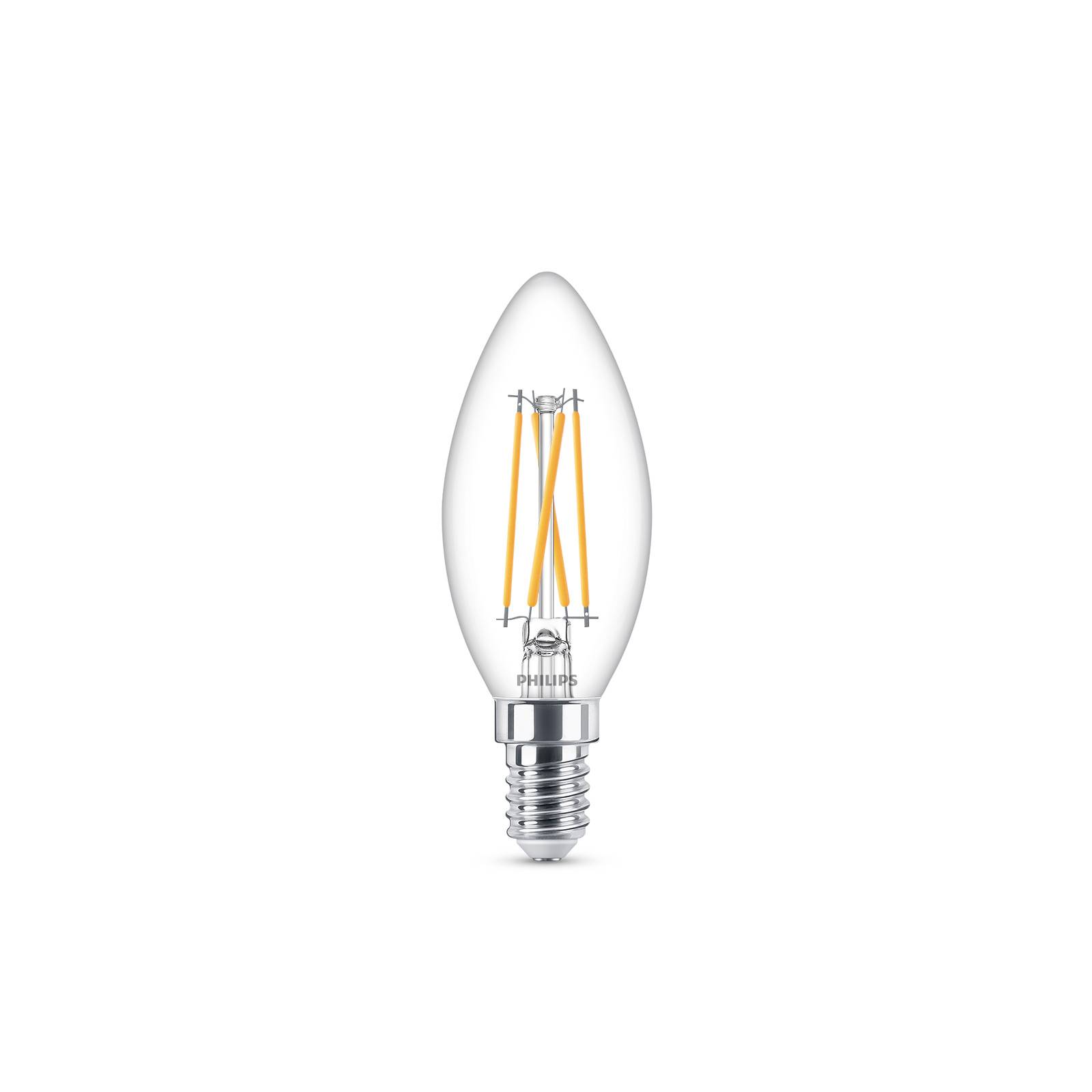 Philips ampoule bougie LED E14 2