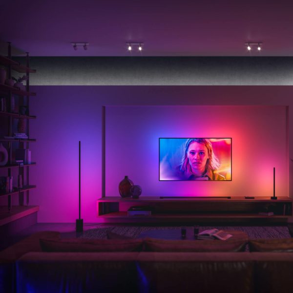 Philips Hue Gradient Signe lampe à poser LED noire Philips Hue