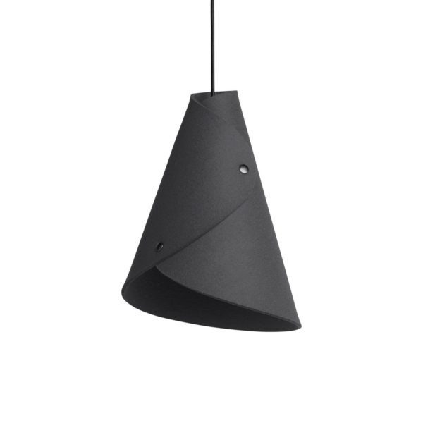 Almut von Wildheim ALMUT 0314 suspension arquée, 1 lampe, gris pierre Almut von Wildheim