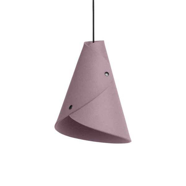 Almut von Wildheim ALMUT 0314 suspension arquée, 1 lampe, rose tendre Almut von Wildheim