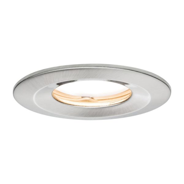 Paulmann spot LED Slim Coin, dimmable, IP65, fer Paulmann