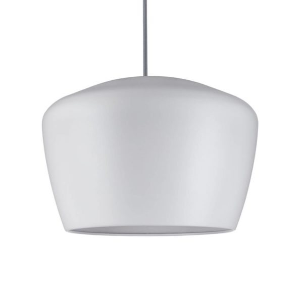 Paulmann abat-jour en métal Pom blanc mat Paulmann