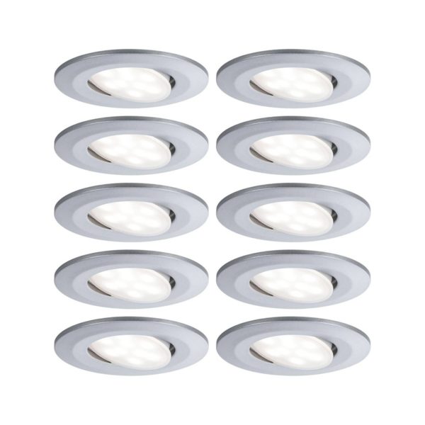 Paulmann Calla pivotant dim Ø9cm 840 x10 chromé Paulmann