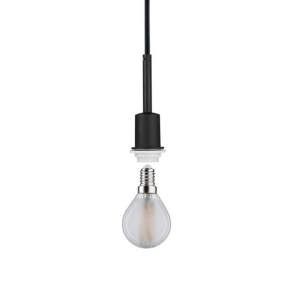 Paulmann URail DecoSystems suspension E14 noire Paulmann