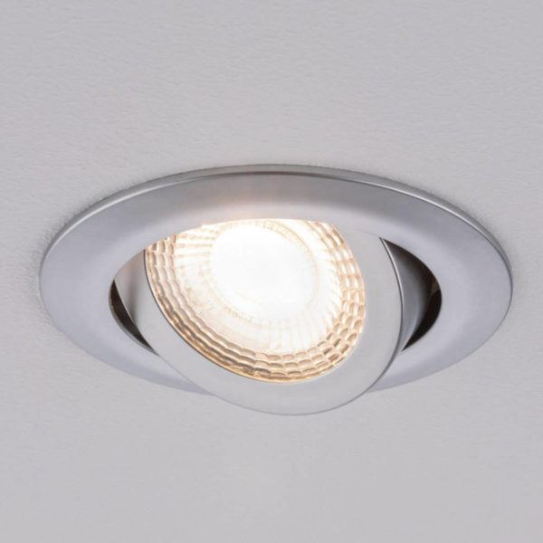 Paulmann 92986 spot encastré LED 3×6 W, chromé mat Paulmann