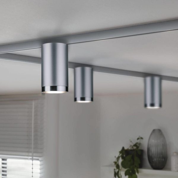 Paulmann URail spot LED Tube chromé mat Paulmann