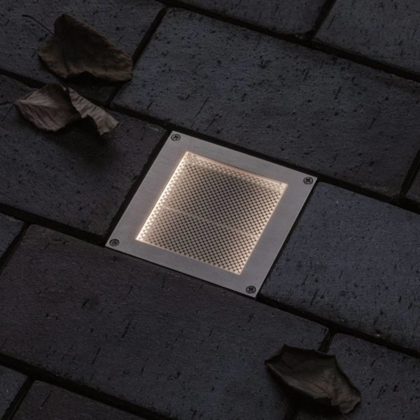 Paulmann Brick lampe encastrable sol LED, 10×10 cm Paulmann