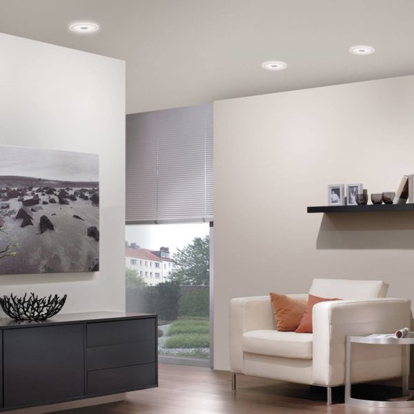 Paulmann Whirl 3 lampes encastrées LED 4