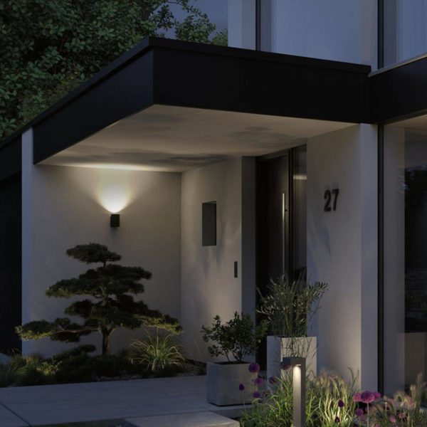 Paulmann Concrea applique extérieur LED, cylindre Paulmann
