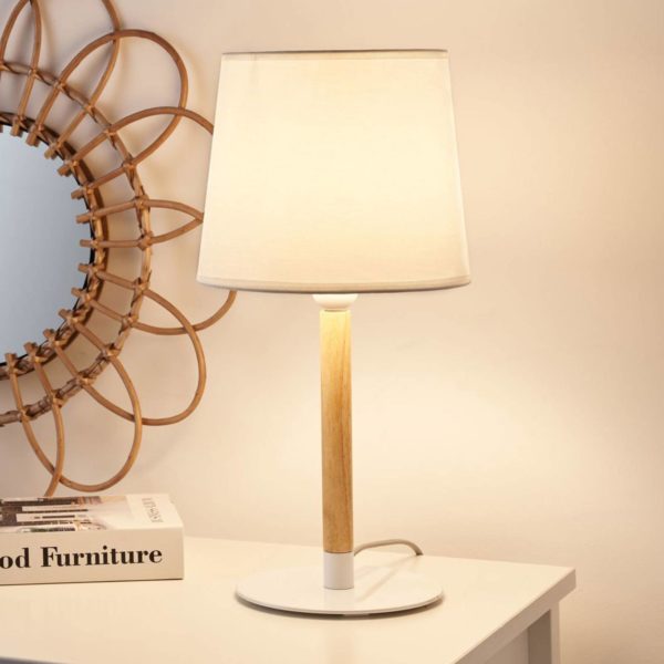 Pauleen Woody Cuddles lampe poser abat-jour tissu Pauleen