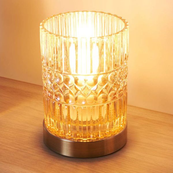 Pauleen Crystal Elegance lampe à poser en verre Pauleen