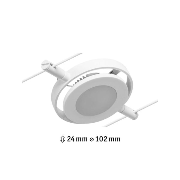 Paulmann Wire RoundMac spot blanc pour câble Paulmann