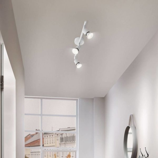Paulmann Carolina plafonnier spots blanc