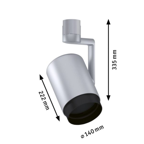 Paulmann Asthene URail spot chrome mat Paulmann