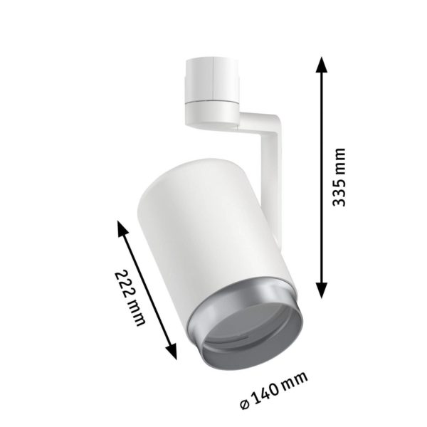 Paulmann Asthene URail spot blanc mat Paulmann