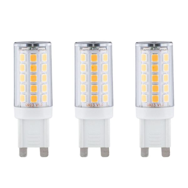 Paulmann 3 ampoules à broche LED G9 2,2 W 2 700 K Paulmann