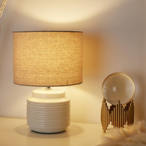 Pauleen Bright Soul lampe à poser, pied céramique Pauleen