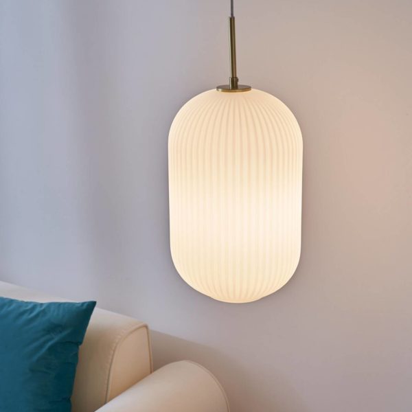 Pauleen Splendid Delight en verre opale blanc Pauleen