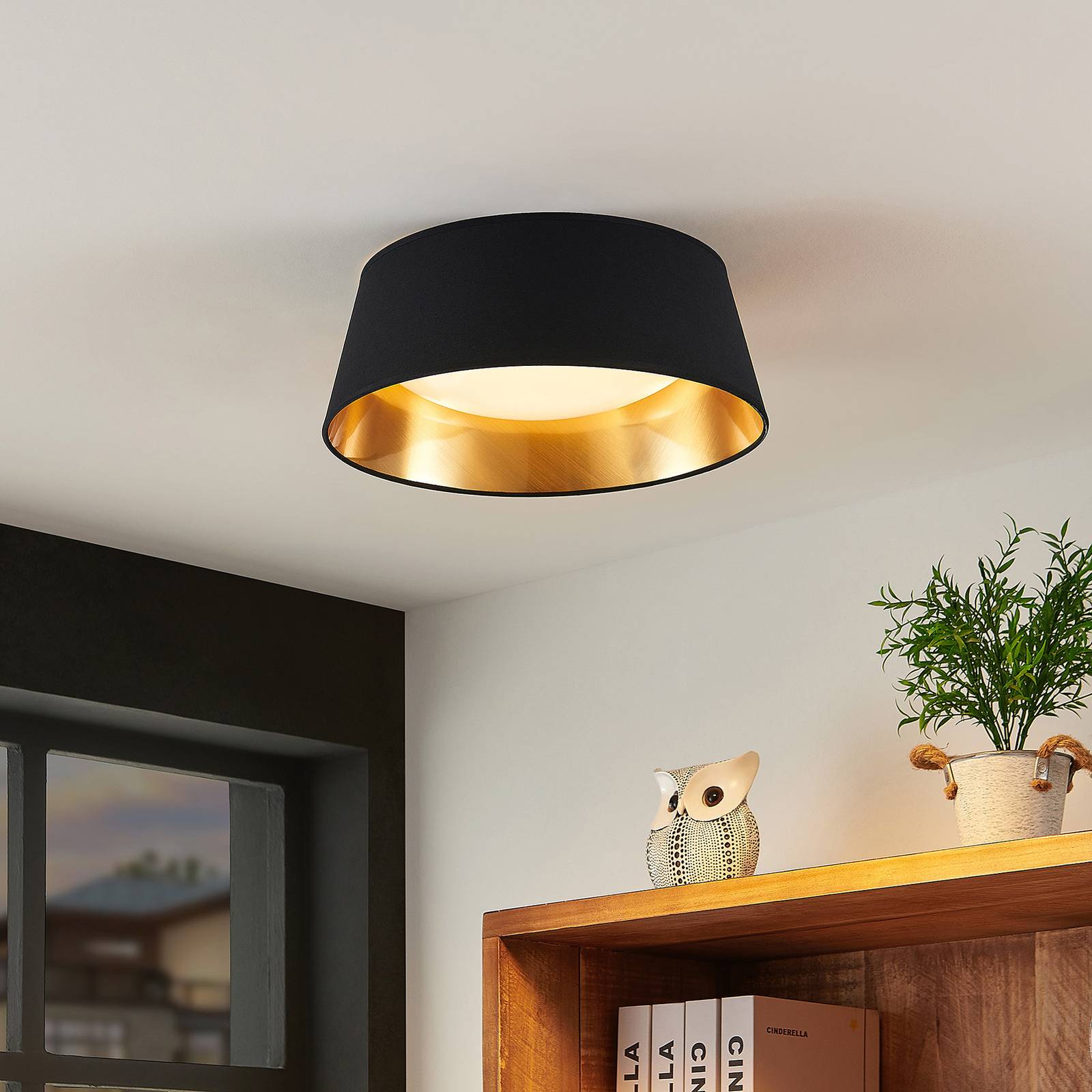 Lindby Ibai plafonnier LED