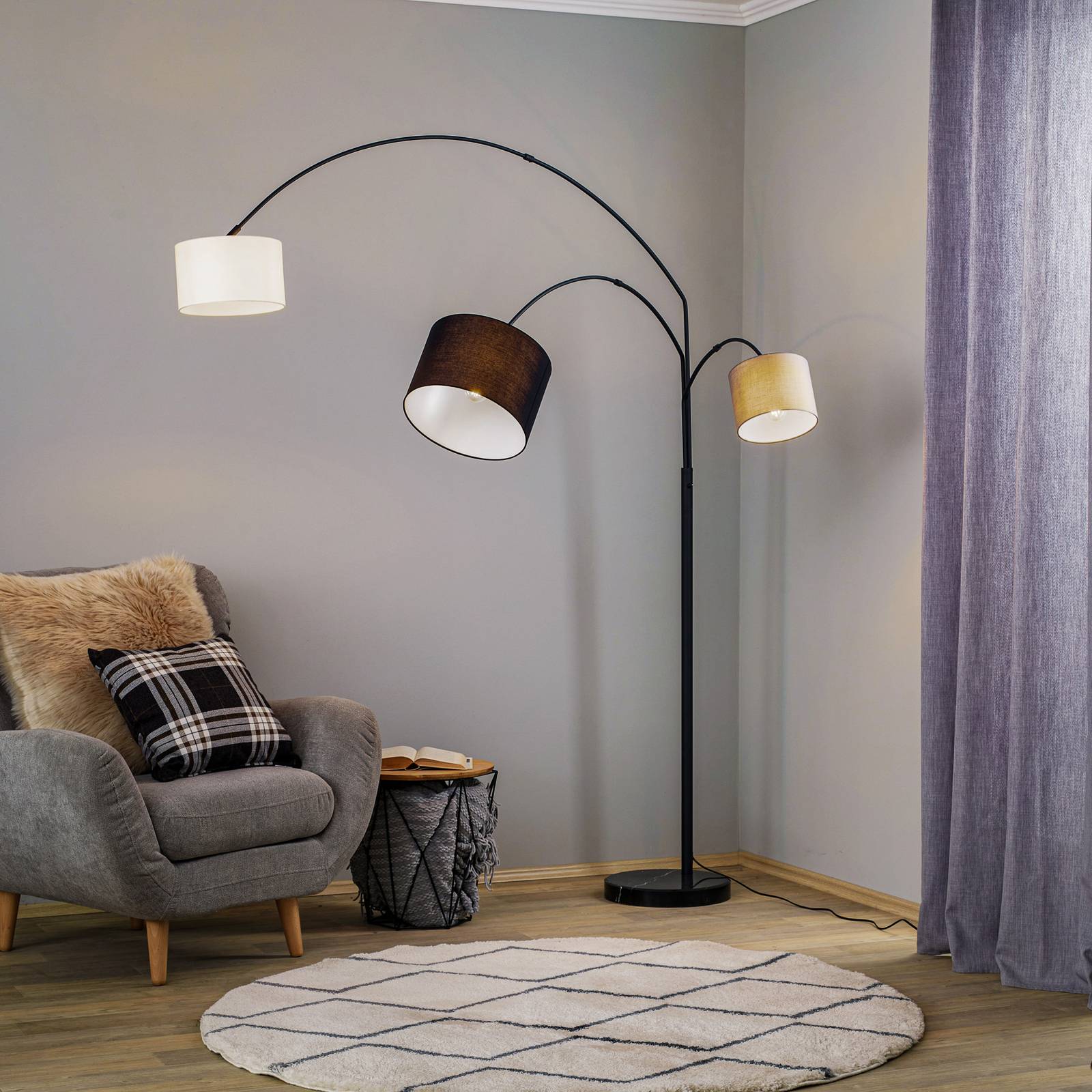 Lindby Blina lampadaire LINDBY