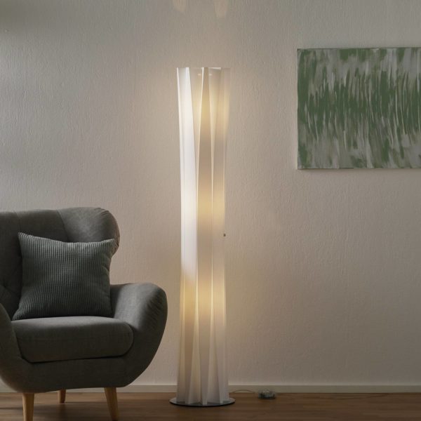 Slamp Bach lampe sur pied, hauteur 161 cm, blanc Slamp