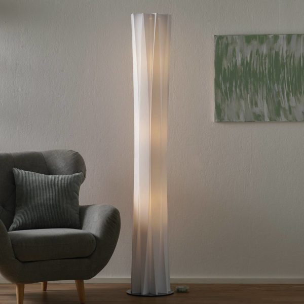 Slamp Bach lampe sur pied, hauteur 184 cm, blanc Slamp