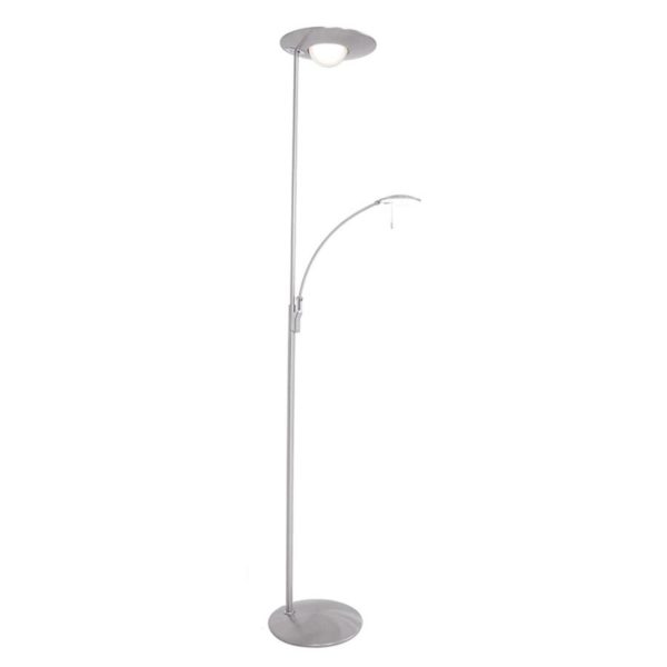 Steinhauer Lampadaire LED Zenith dimmable avec liseuse Steinhauer