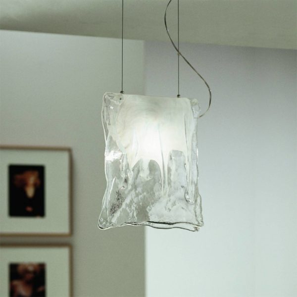 Sil-Lux Suspension MURANO, à une lampe, largeur 16 cm Sil-Lux