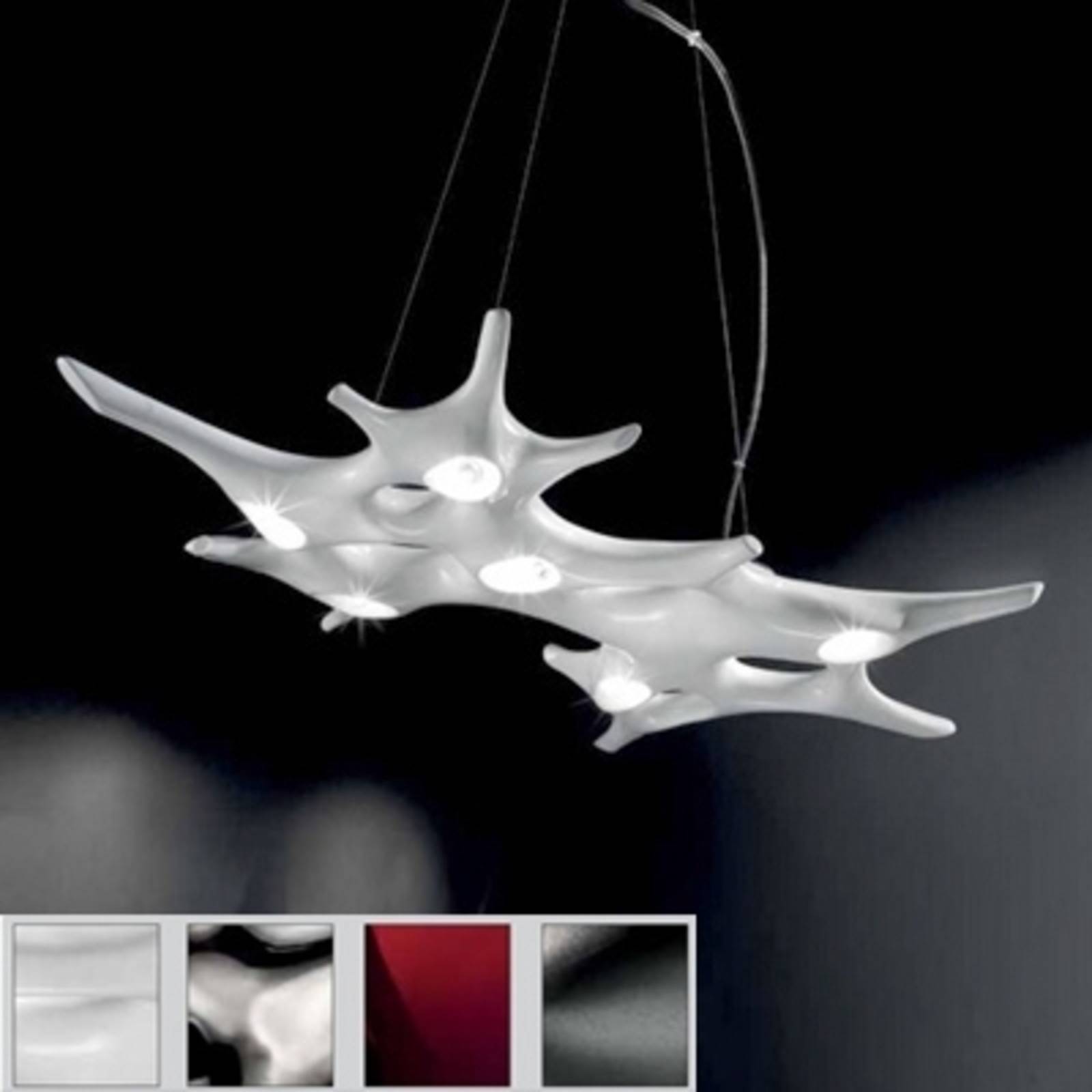 Sil-Lux Suspension BAOBAB design abstrait blanc Sil-Lux