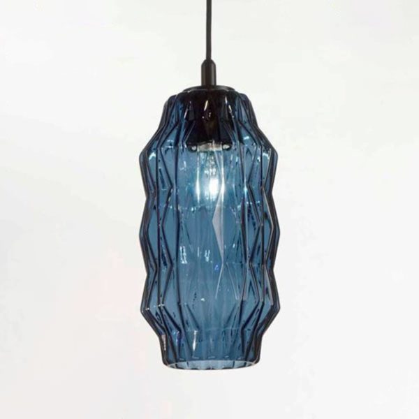 Selène Suspension Origami en verre