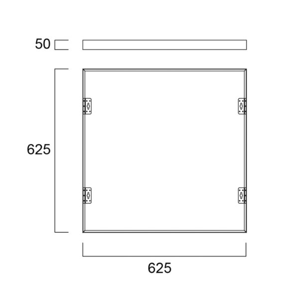 Sylvania kit encastrement Start Panel Flat Sylvania
