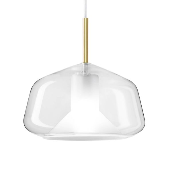 miloox by Sforzin Suspension X-Ray forme bulbeuse, claire miloox by Sforzin