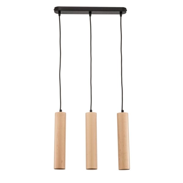 Euluna Suspension Tube en bois