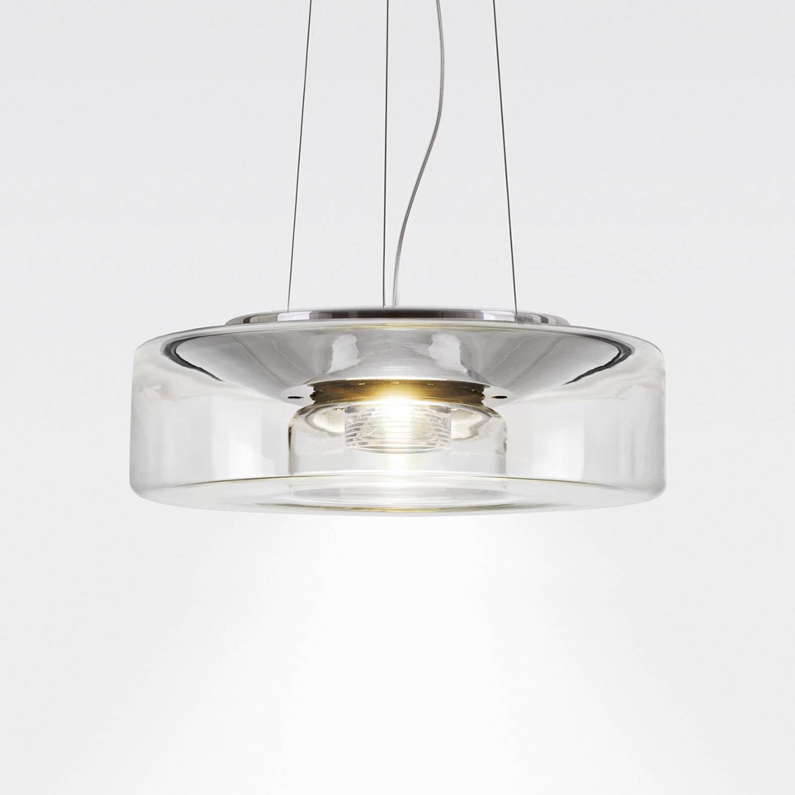 Serien Lighting serien.lighting Curling L Suspension 927 Triac transparent Serien Lighting