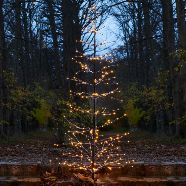 Sirius Arbre LED Isaac brillant enneigé Sirius