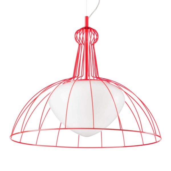 Siru Suspension de designer Lab rouge - made in Italy Siru