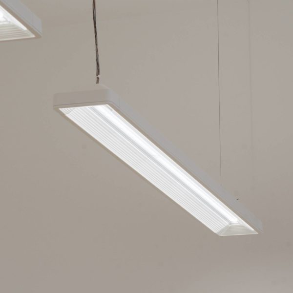 Siteco Taris suspension câble rosace angles blanc Siteco