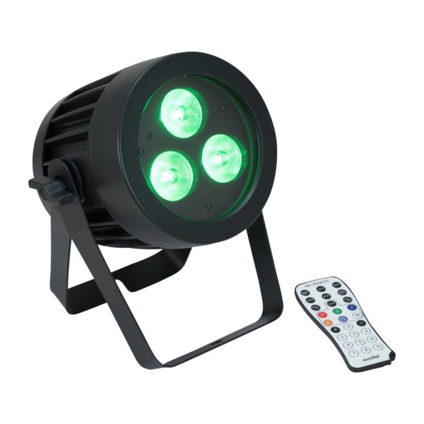 Steinigke Showtechnic EUROLITE LED IP PAR 3×9 W SCL projecteur IP65 Steinigke Showtechnic