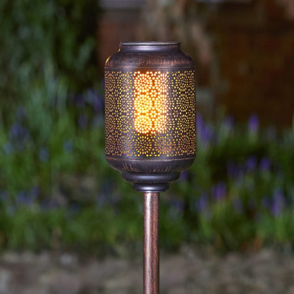 SMART GARDEN Lampe sur piquet solaire LED Tunis