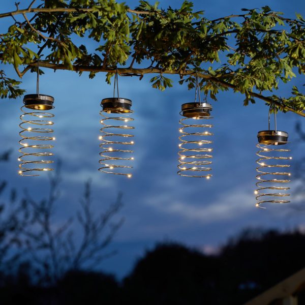 SMART GARDEN Lampe solaire LED Spring SpiraLight en lot de 6 SMART GARDEN