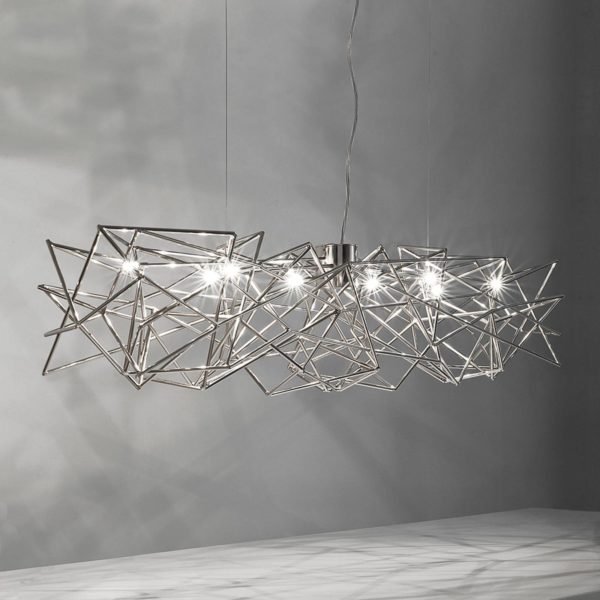 Terzani Suspension Etoile à 8 lampes Terzani